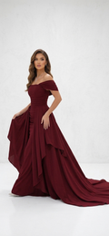 Red Royal Drape