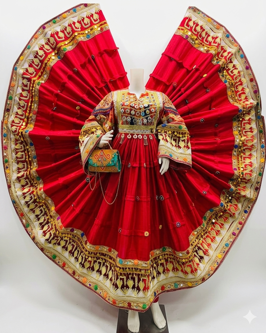 Elegance Red Silk