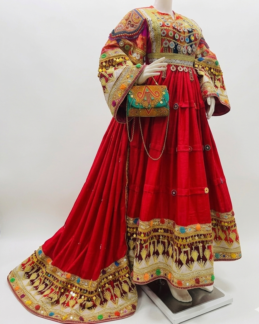 Elegance Red Silk