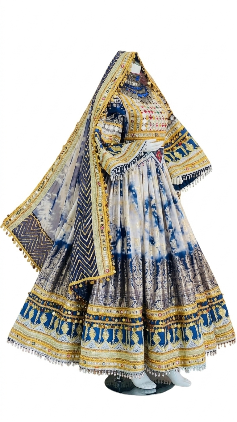 Radiant Blue Silk