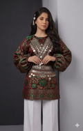 Gulnegar Deep Green Silk